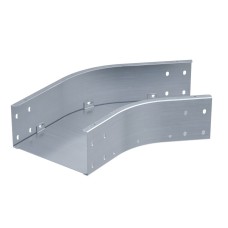 Угол горизонтальный 45 градусов 50х100, 1,2 мм, горячий цинк DKC (SCN510KHDZ)