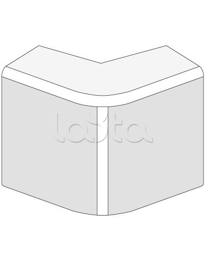 Угол внешний AEM 50x20 DKC 00656 в Омске Аксессуары для кабель-канала Pintop.ru