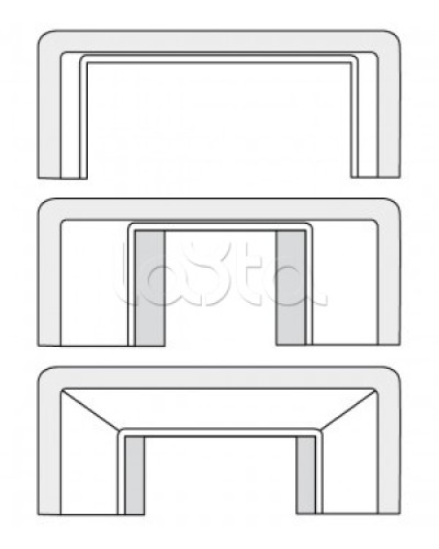Набор адаптеров для миниканалов DKC 10133 в Омске Аксессуары для кабель-канала Pintop.ru