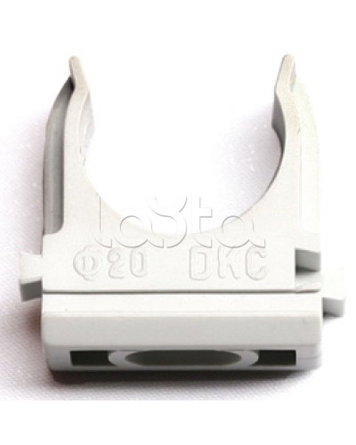 Держатель с защелкой, д.16 мм DKC 51016 в Омске Держатели, клипсы, скобы Pintop.ru