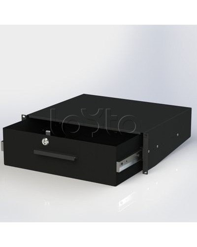 Ящик выдвижной с ключом RAL9005 DKC R5ITCPD2HEB в Омске Крепежные изделия Pintop.ru