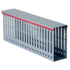 Короб перфорированный, серый RL12 25x80 мм DKC 00146RL