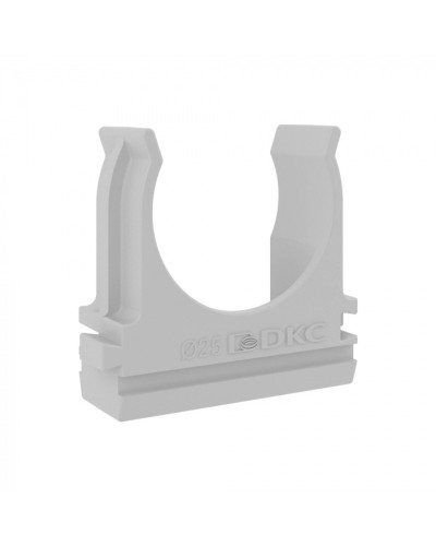 Держатель с защелкой, д.25мм DKC (51025R) в Омске Держатели, клипсы, скобы Pintop.ru