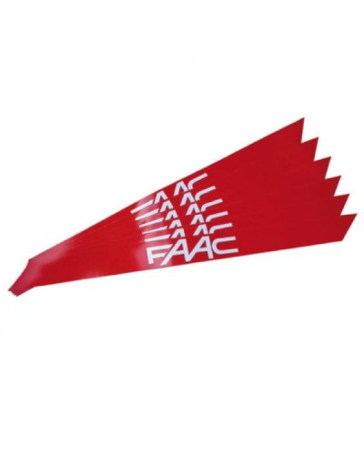 Набор светоотражающих наклеек Faac 490117 в Омске Запчасти для шлагбаумов и автоматики Pintop.ru