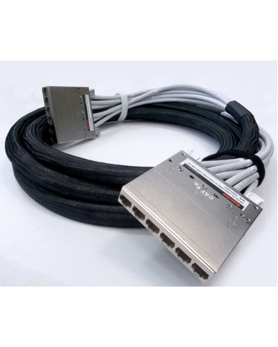 Сборка кабельная претерминированная Hyperline PPTR-CT-CSS/C6S-D-CSS/C6S-LSZH-6M-GY в Омске Аксессуары для стоек и шкафов Pintop.ru