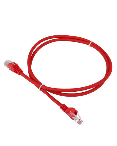 Патч-корд LANMASTER LSZH UTP кат.5e, 11 м, красный LANMASTER LAN-PC45/U5E-11-RD в Омске Патчкорды (медные) Pintop.ru