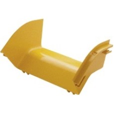 Изгиб 45° оптического лотка внешний 240 мм, желтый LANMASTER LAN-OT240-EC45