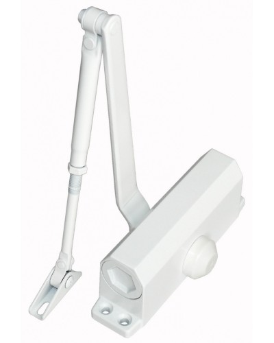 Доводчик дверной Smartec ST-DC004-WT (белый) в Омске Доводчики Pintop.ru